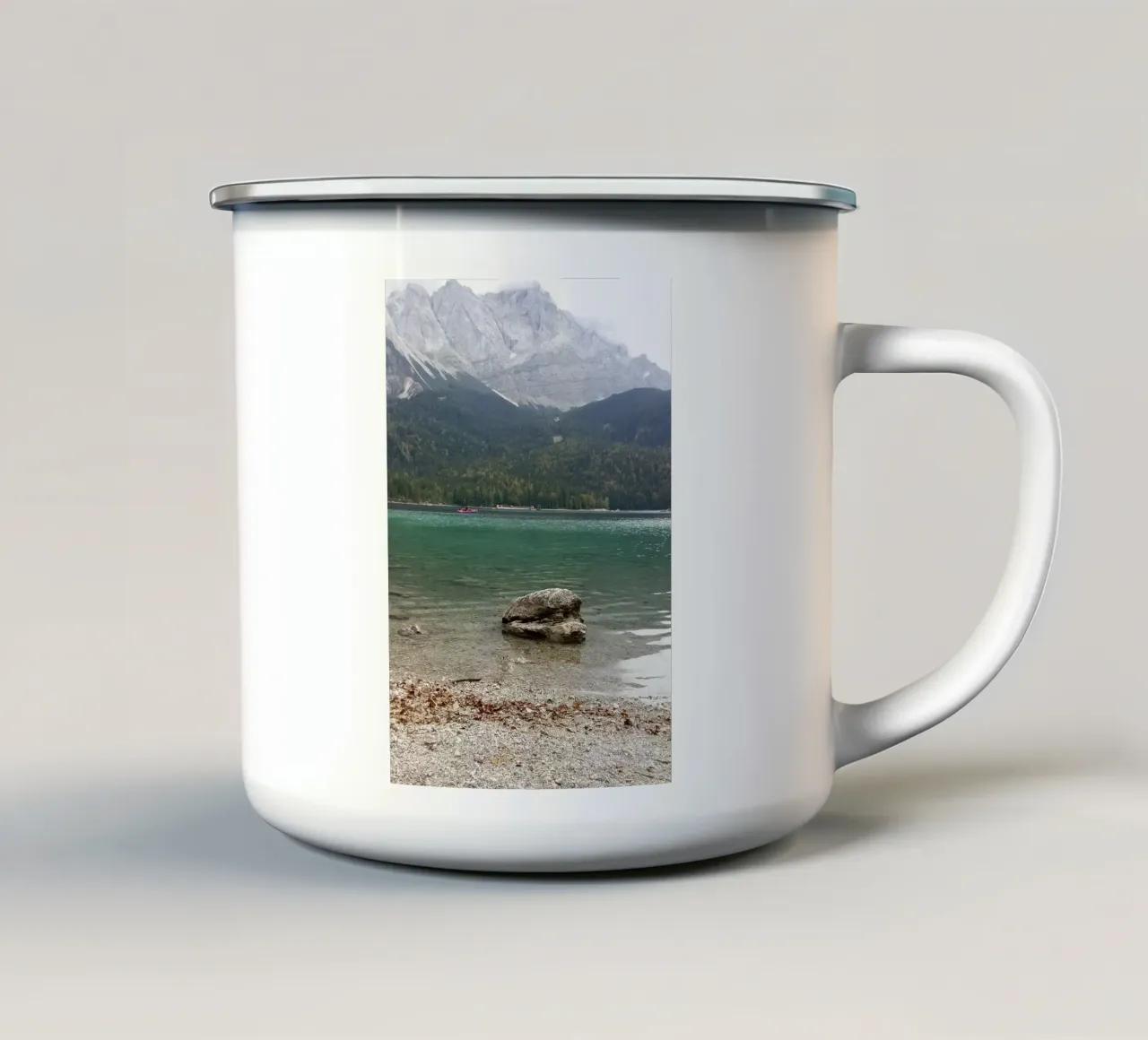 Eibsee tazza in smalto da Kreativernetzt