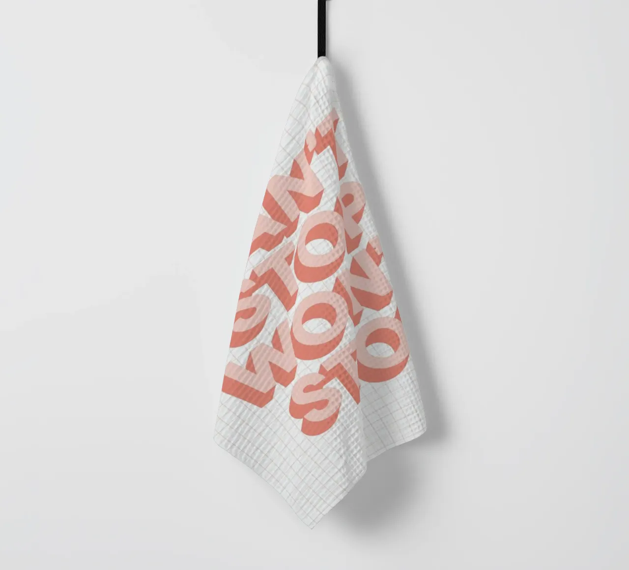 Can't Stop Won't Stop Typographie Design torchon de THE MOTIVATED TYPE