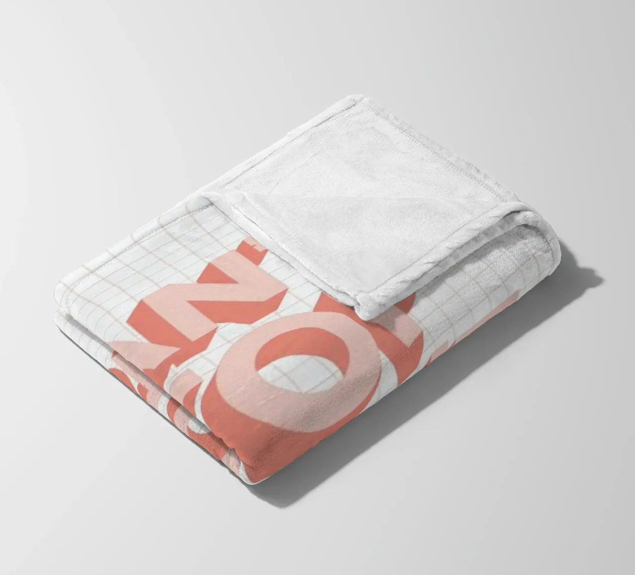 Can't Stop Won't Stop Typography Design fleece blanket by THE MOTIVATED TYPE