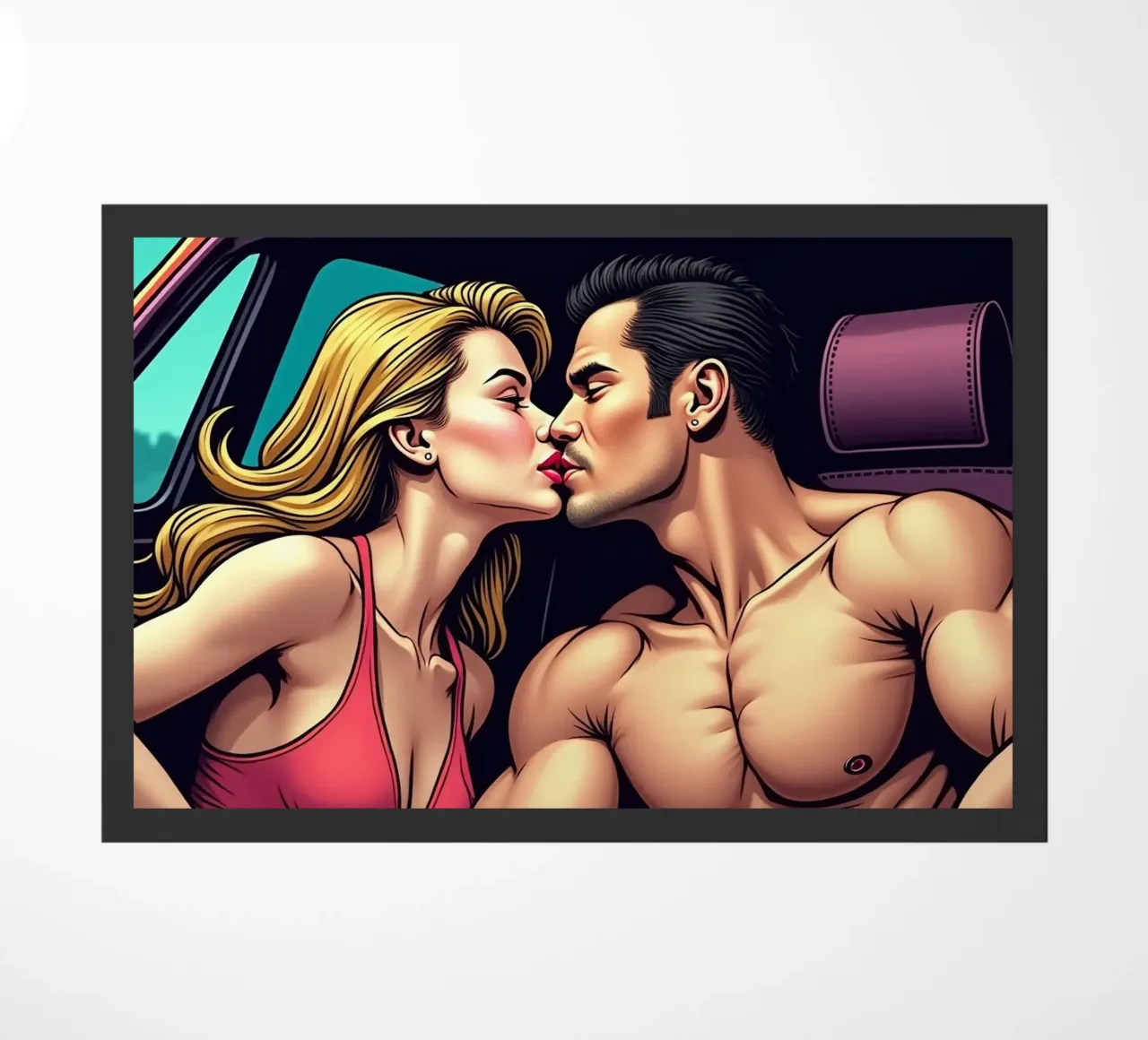 Auto, in un viaggio caldo zerbino da CASTILO