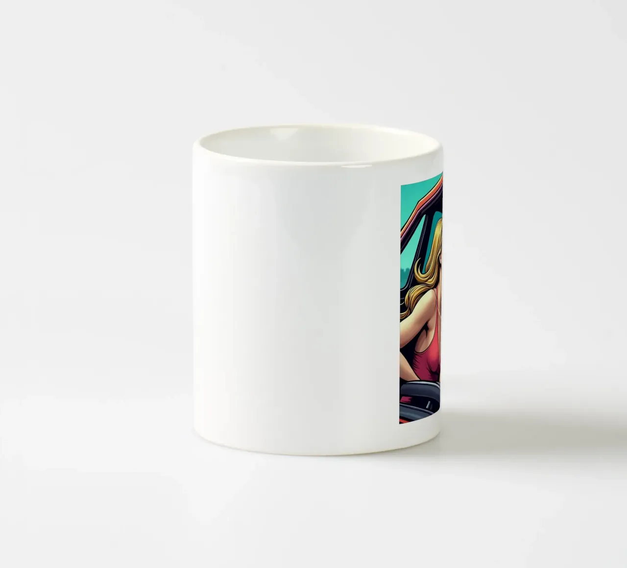 Auto, in un viaggio caldo tazza in ceramica da CASTILO