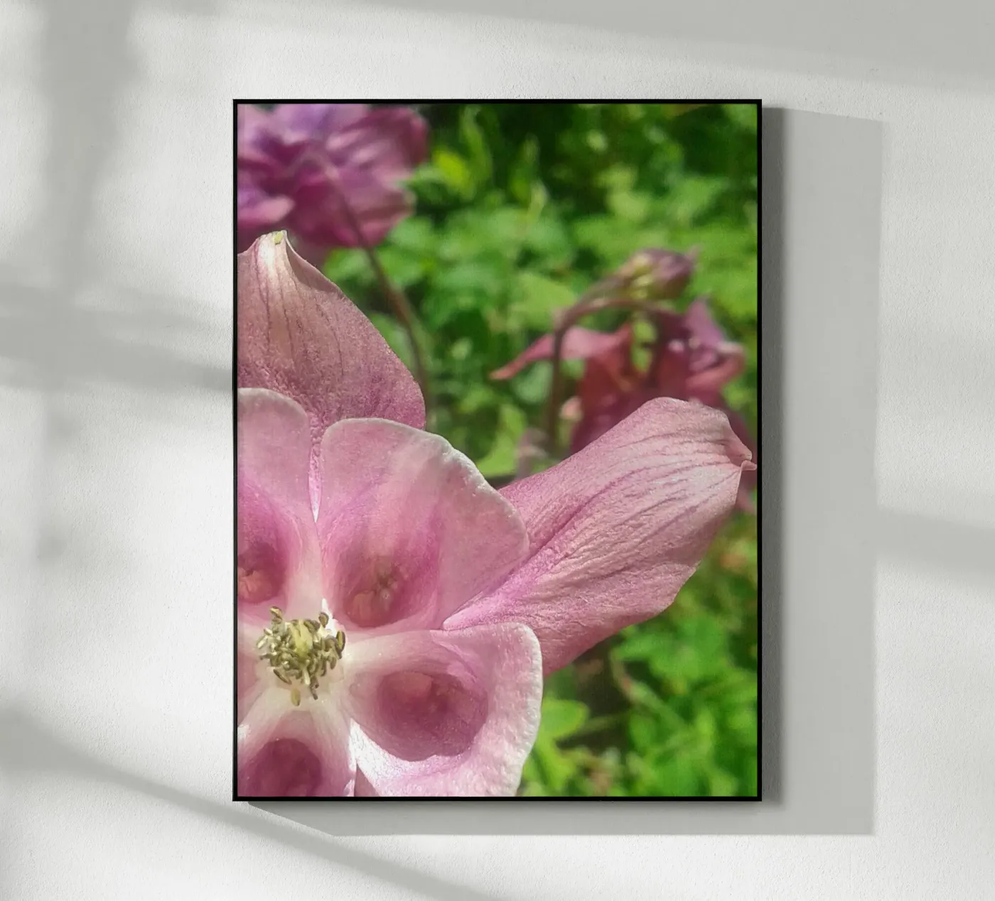 Akelei acryl van Kreativernetzt