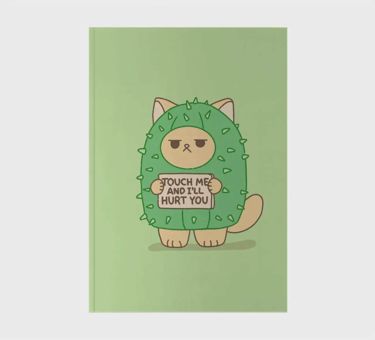 Touch me and i'll hurt you notebook by Loobs