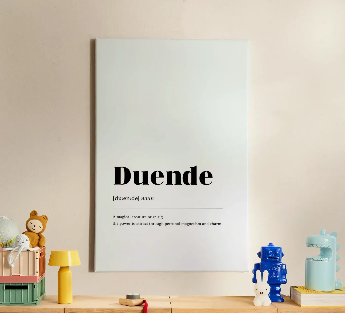 Duende canvas by daylight design studio
