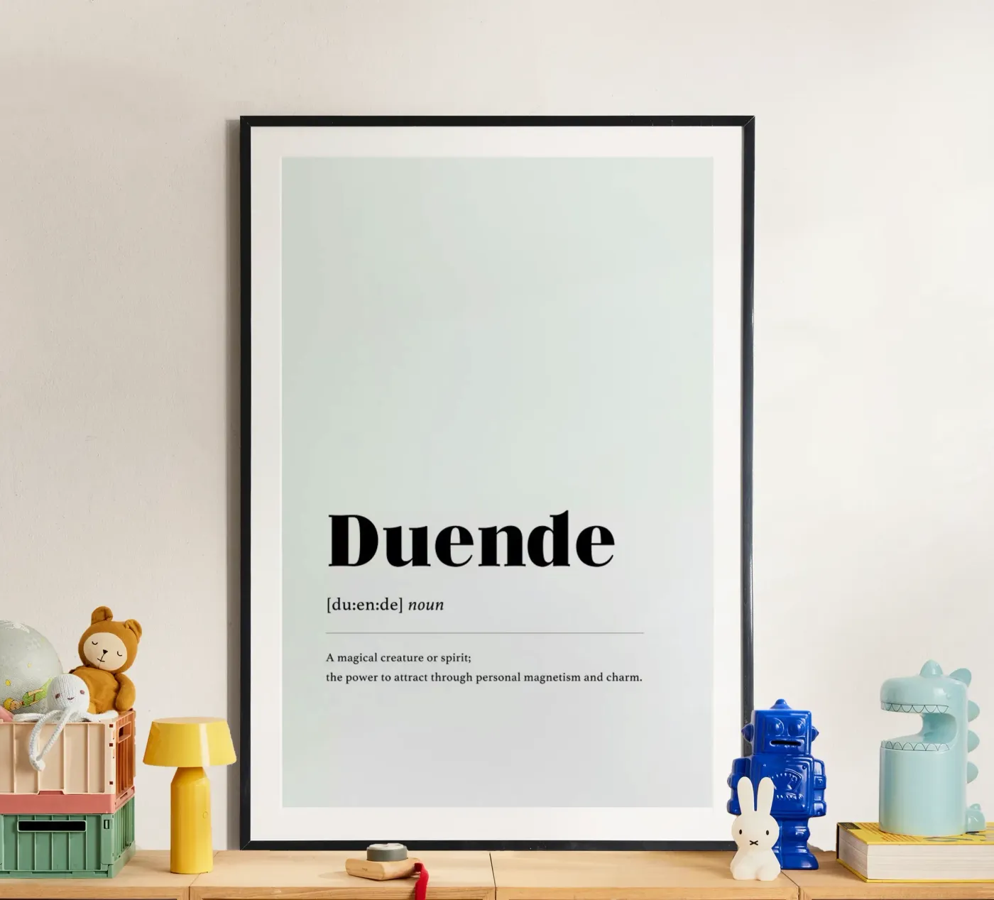 Duende poster by daylight design studio