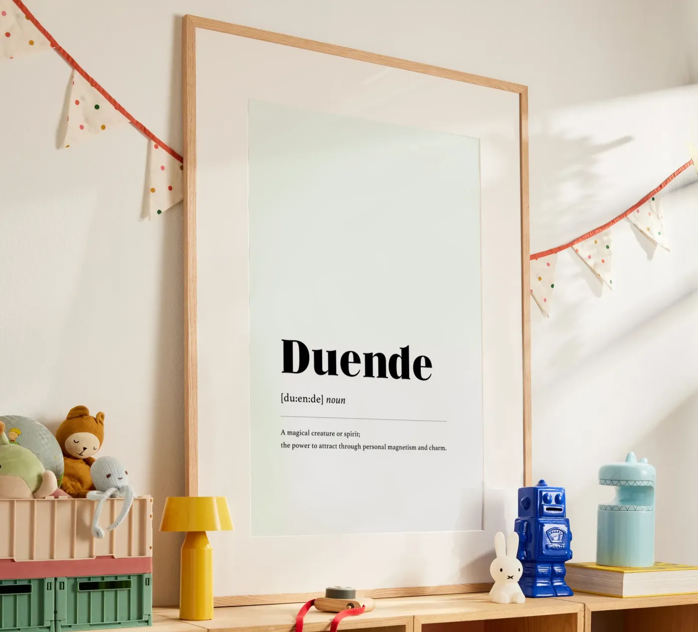 Duende poster by daylight design studio