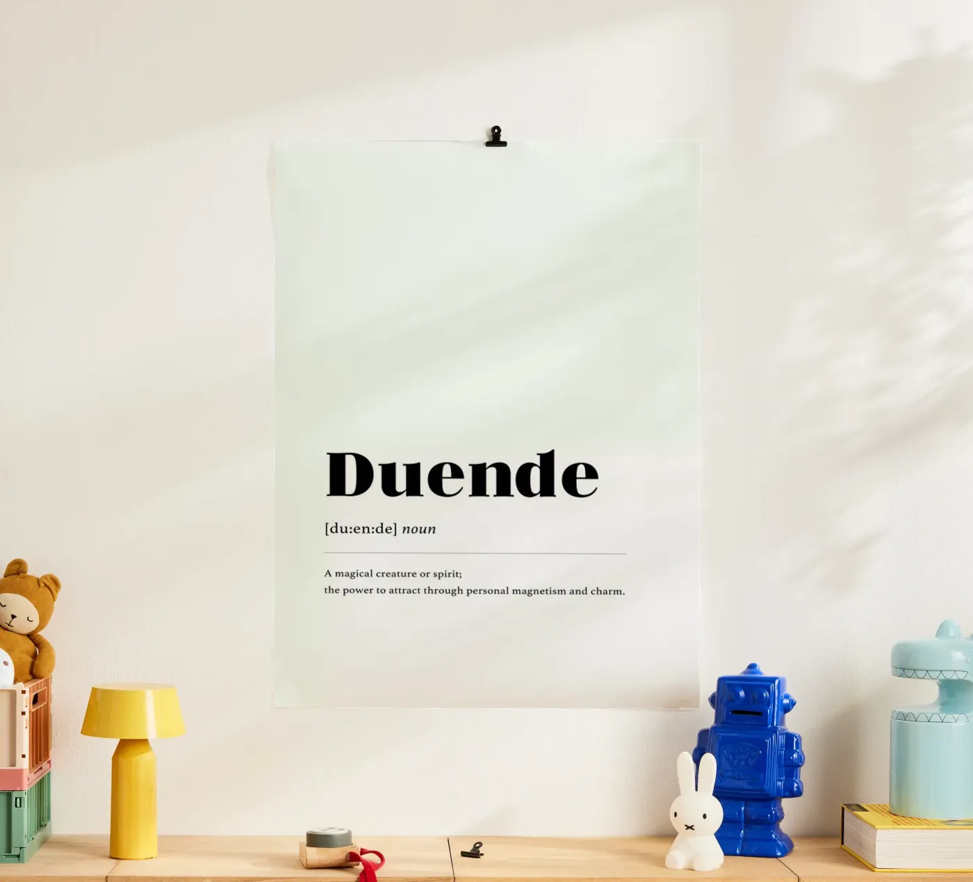 Duende poster by daylight design studio
