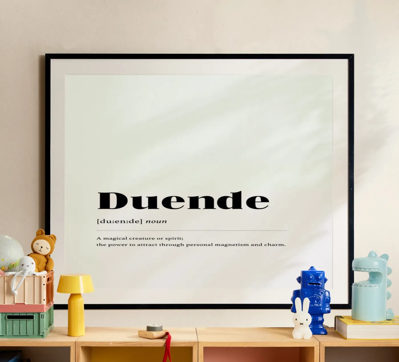 Duende poster by daylight design studio