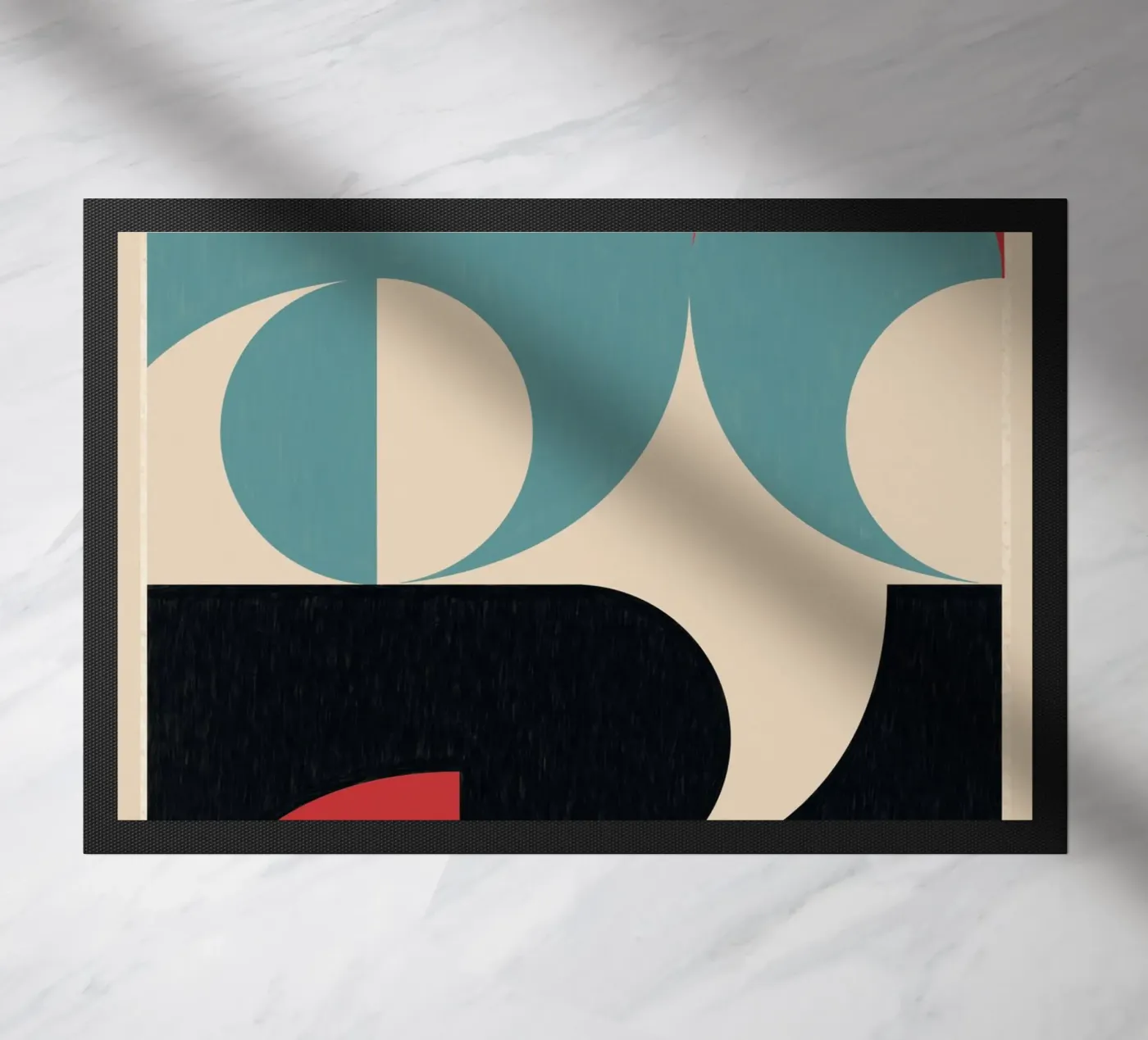 Abstraction 27 doormat by Gaite