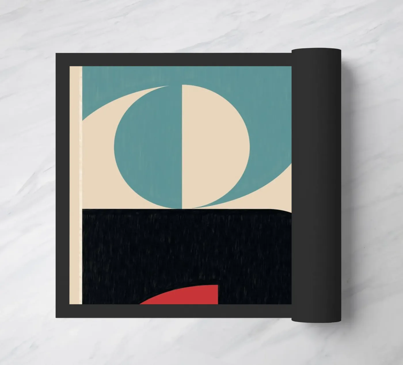 Abstraction 27 doormat by Gaite