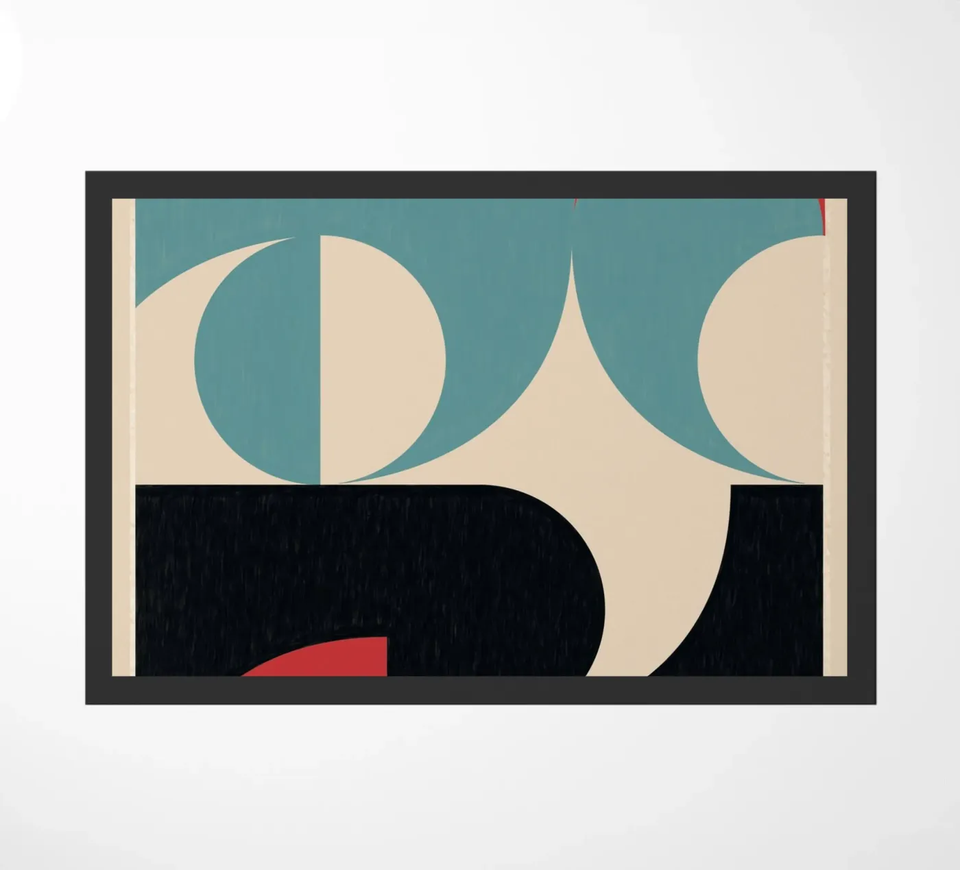 Abstraction 27 doormat by Gaite
