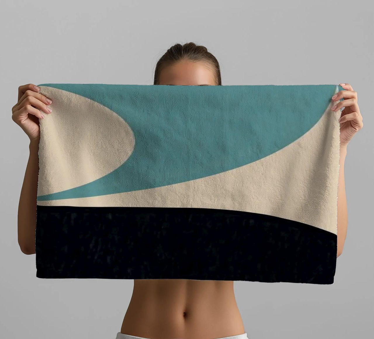 Abstraction 27 towel by Gaite