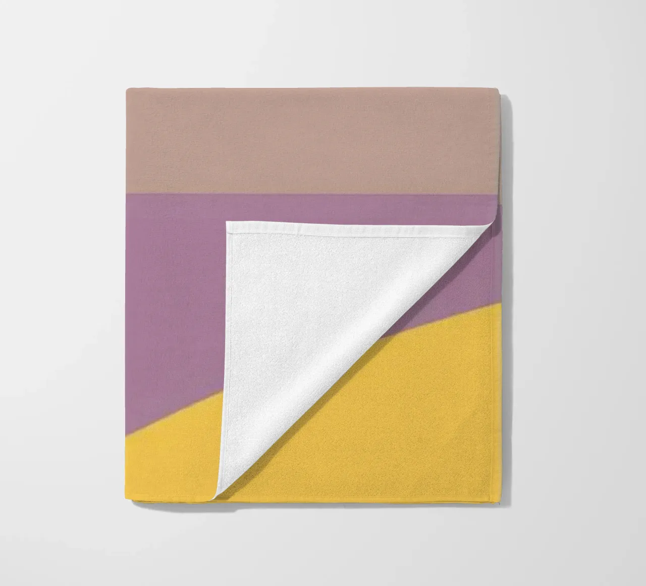 Astrazione geometrica colorata 8 telo mare da Gaite