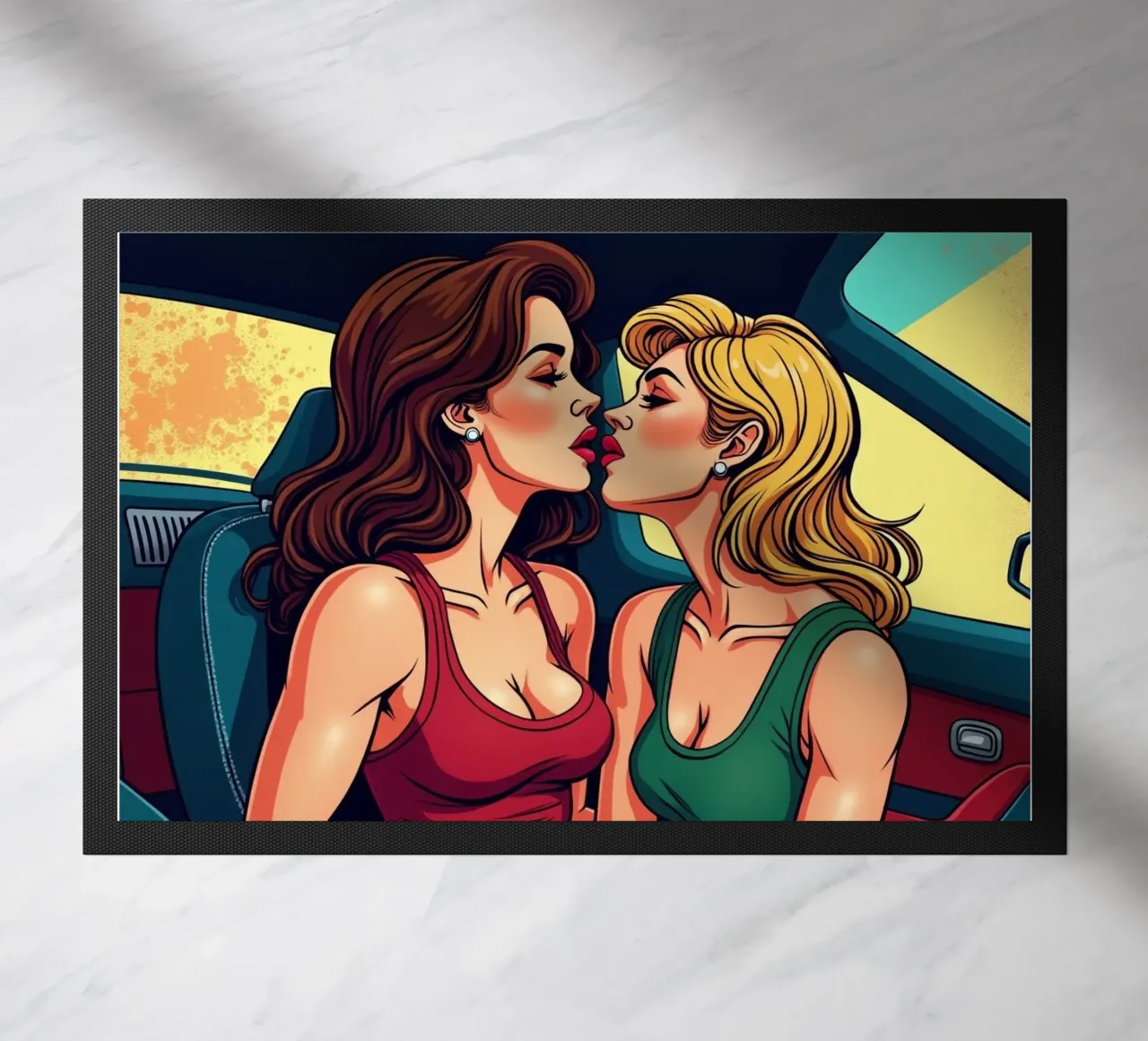 L'amore in auto zerbino da CASTILO