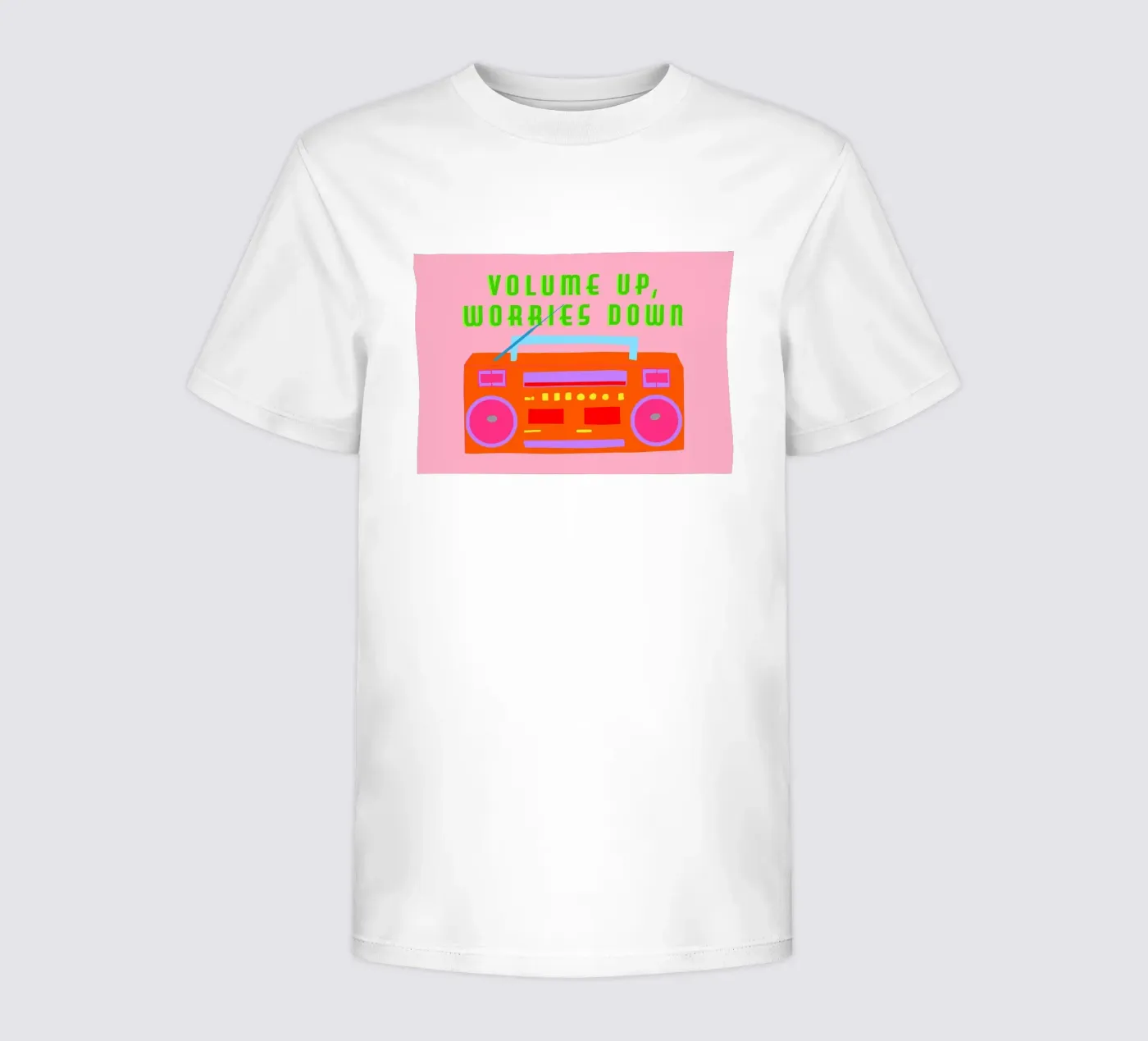Volume up t-shirt bambini da Limo und Mo