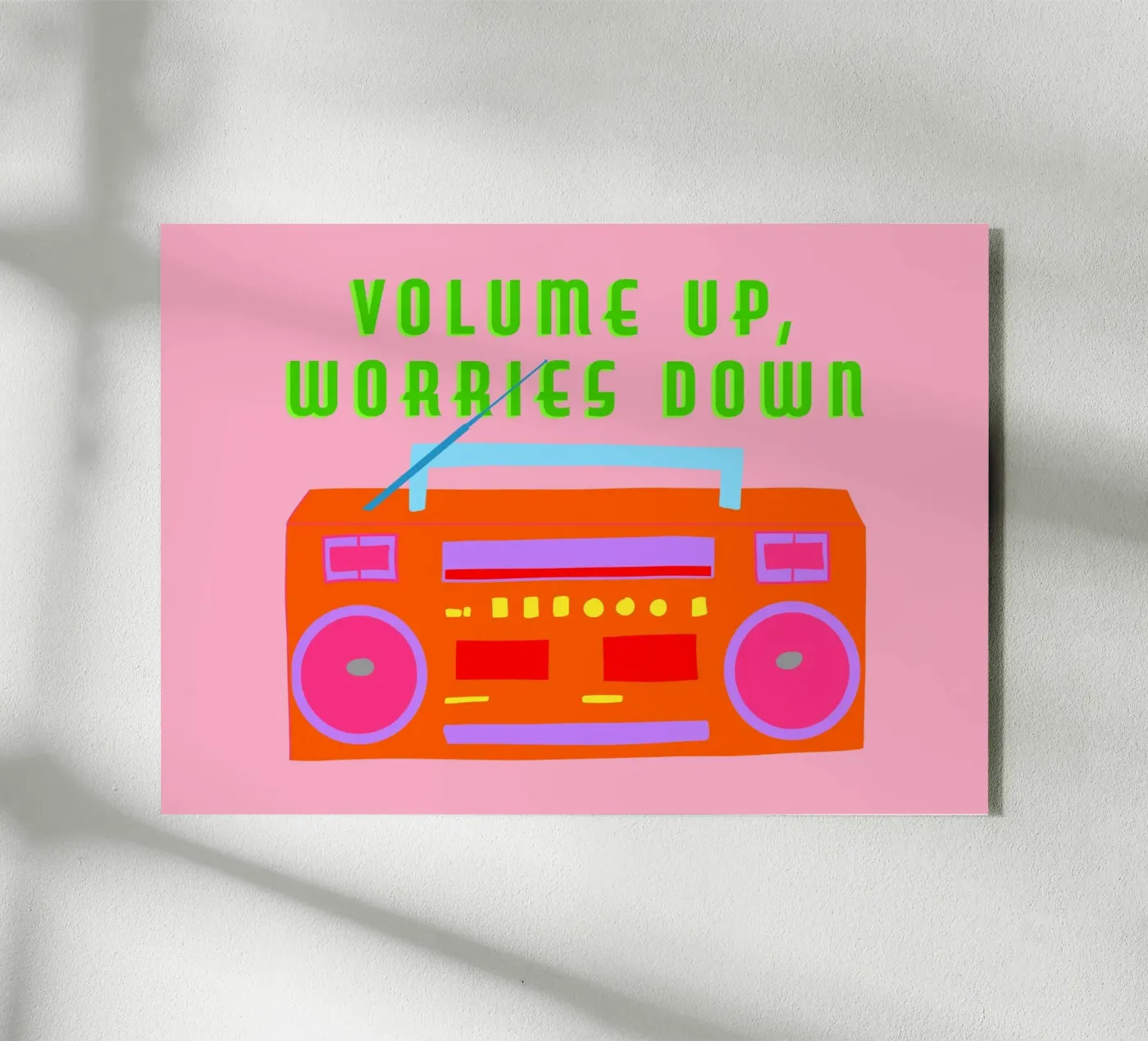 Volume up acryl van Limo und Mo