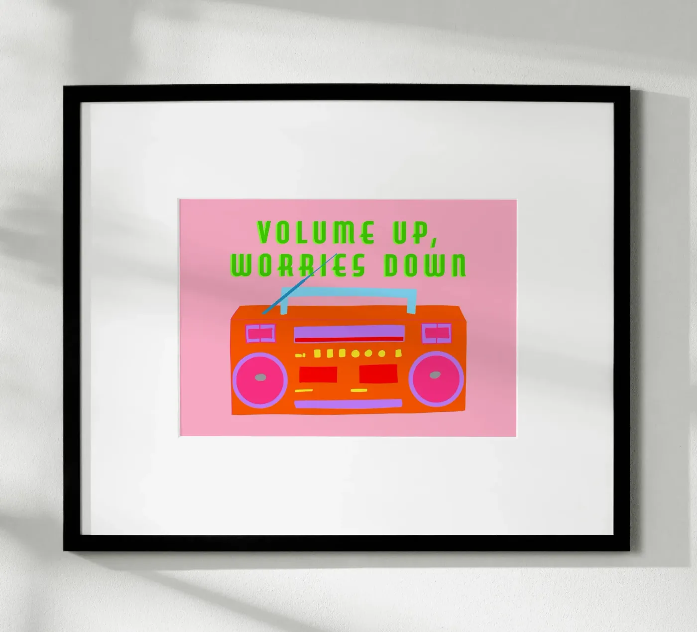 Volume up poster van Limo und Mo