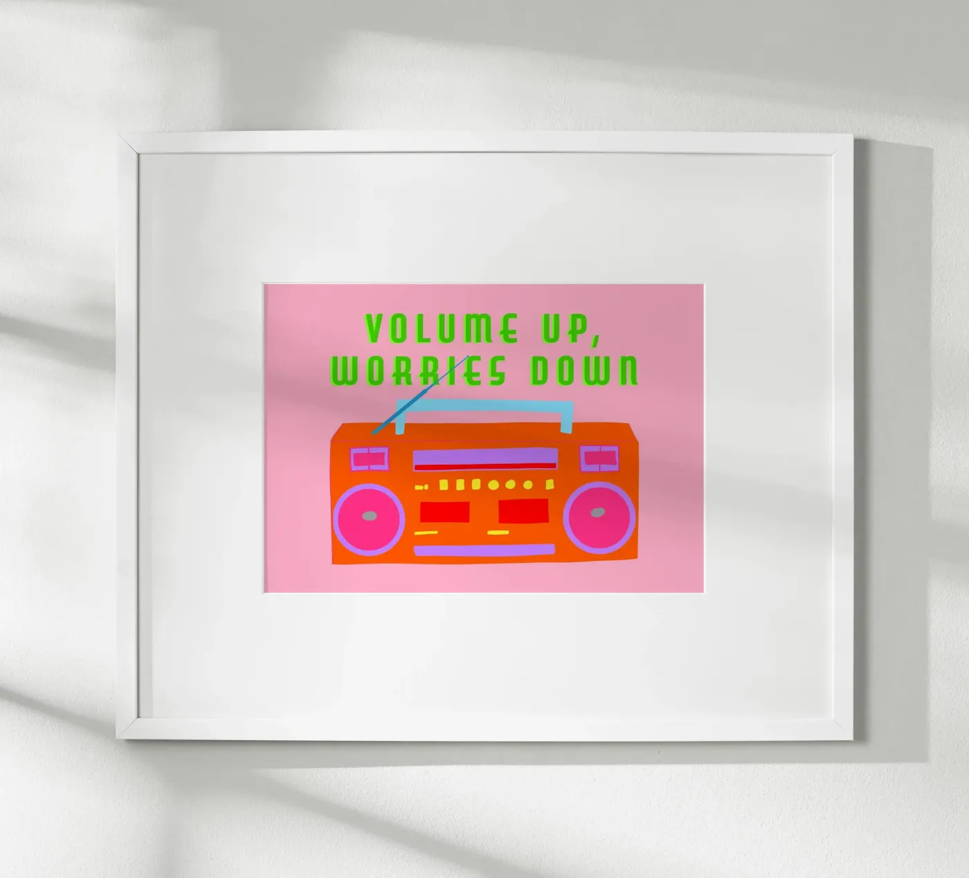 Volume up poster van Limo und Mo