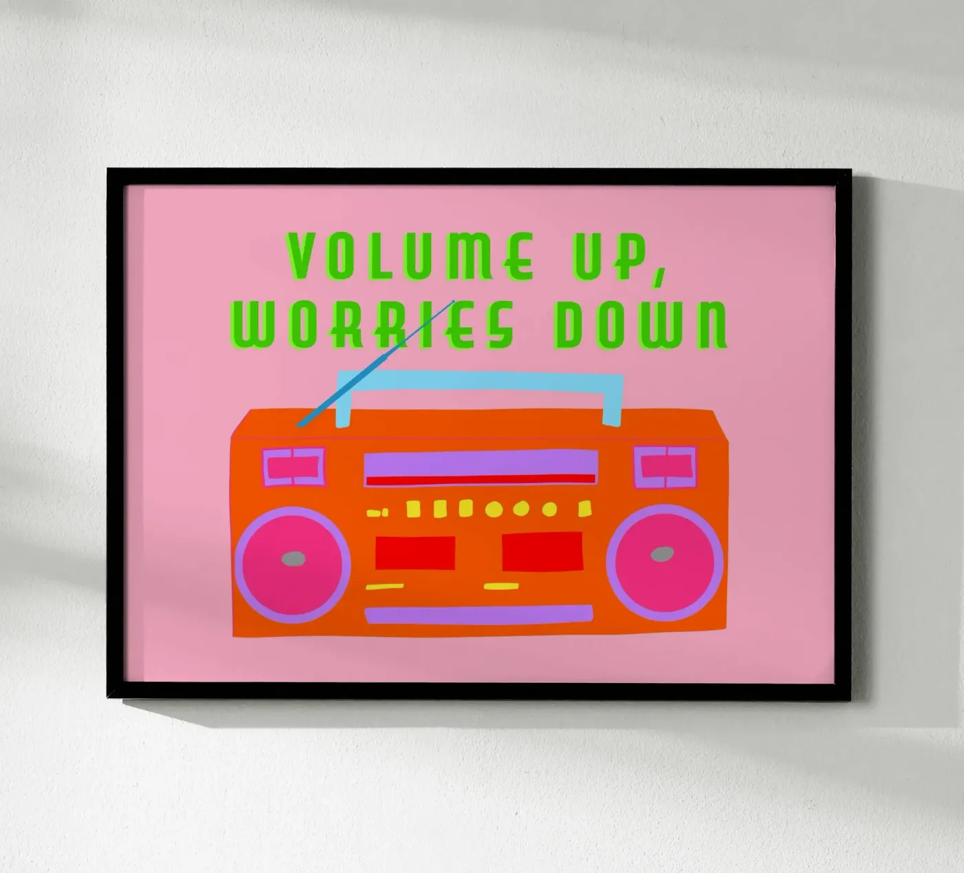 Volume up poster van Limo und Mo