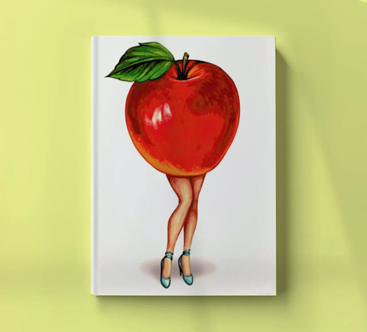 Fruit Girls Apple notebook by Kelly Gilleran