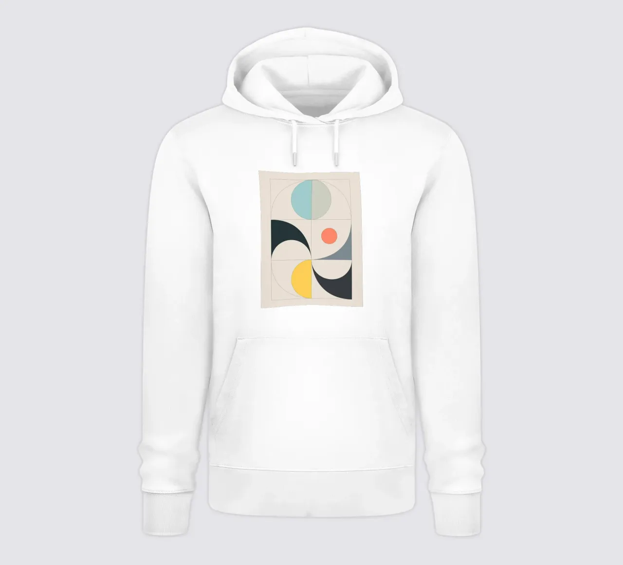 Geometria minimalista 16 felpa con cappuccio da Gaite