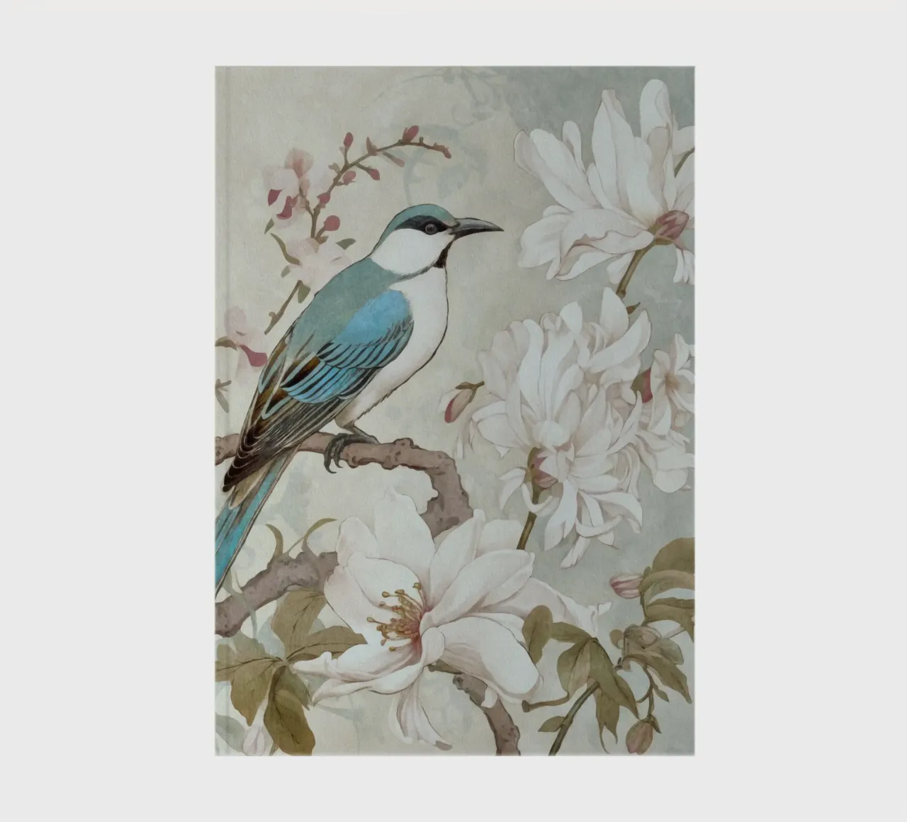 Spring Bird Nostalgia notebook by Andrea Haase Vintage World