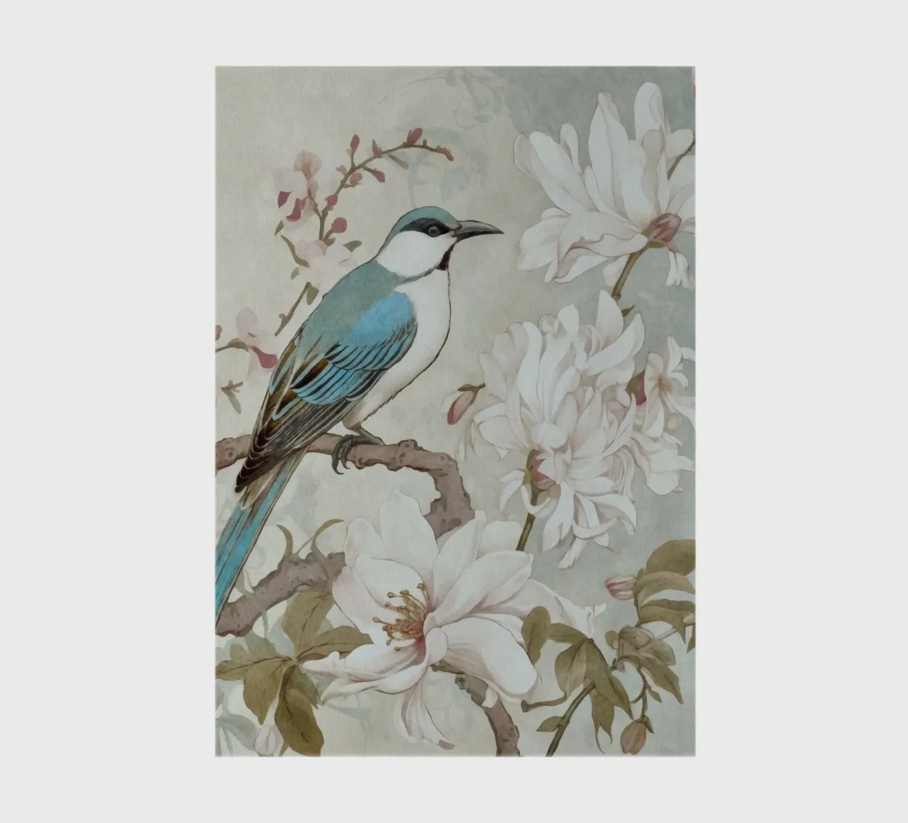 Spring Bird Nostalgia notebook by Andrea Haase Vintage World