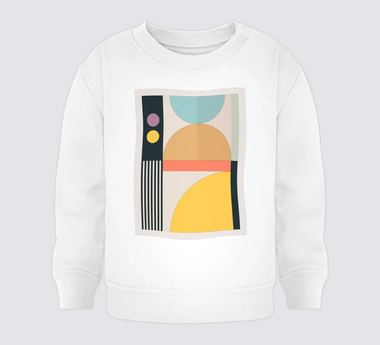 Geometria minimalista 17 felpa neonato da Gaite