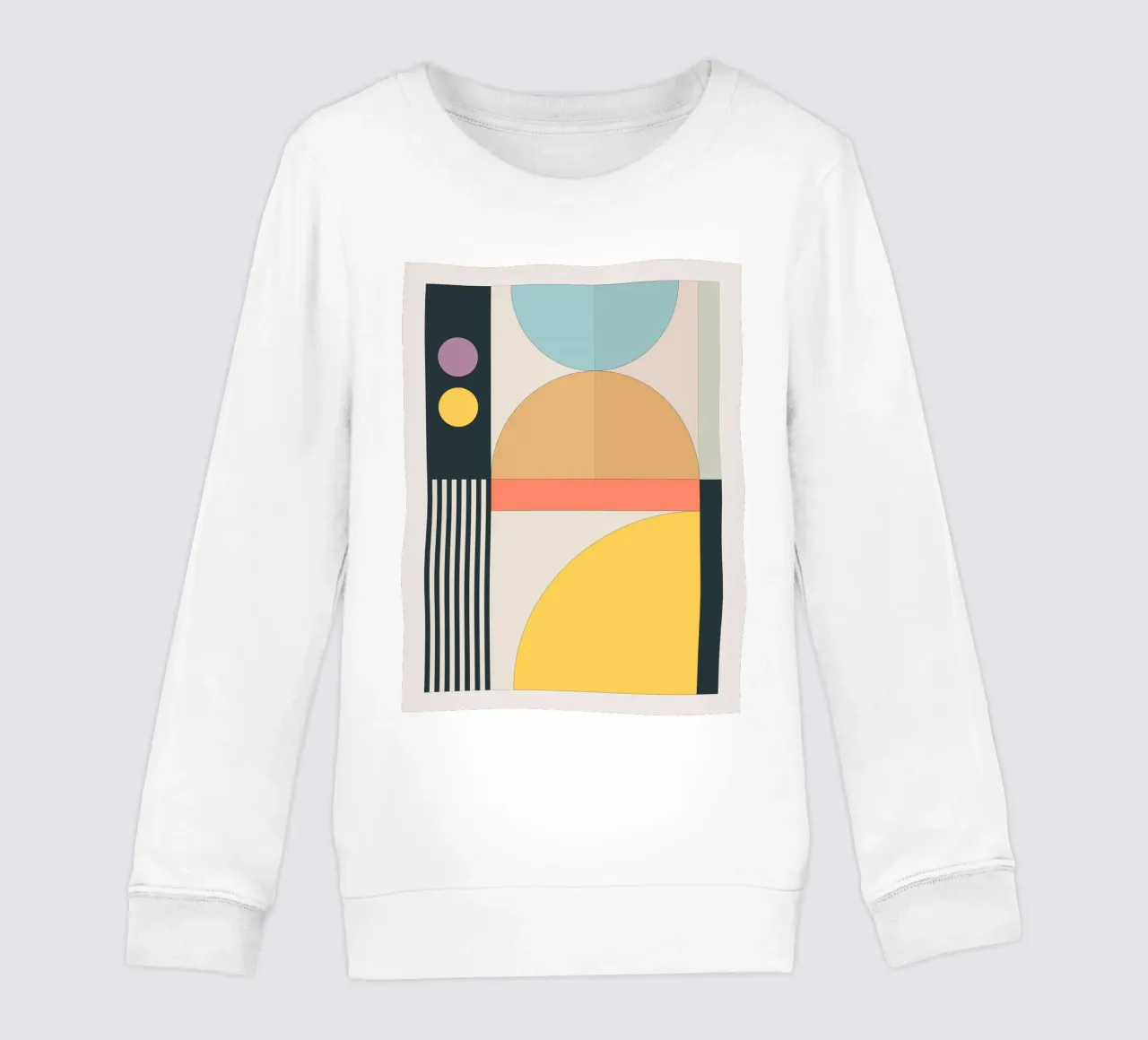 Geometria minimalista 17 felpa bambino da Gaite