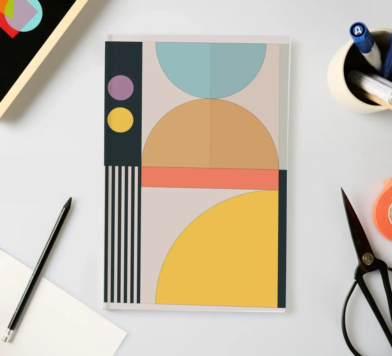 Minimalist Geometry 17 notebook by Gaite