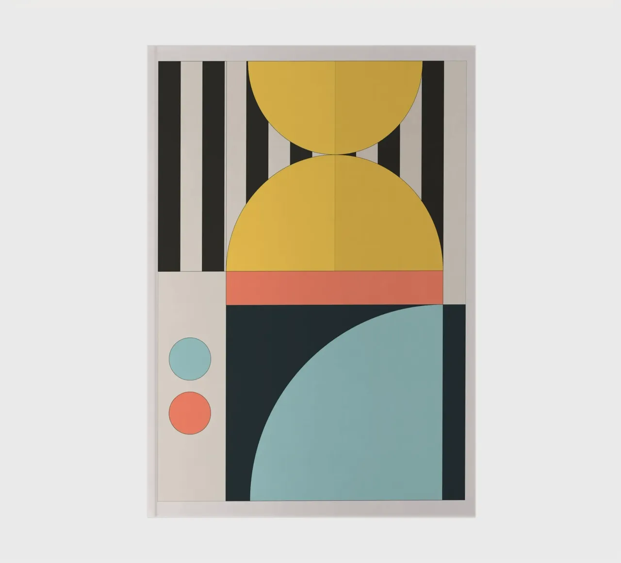 Minimalist Geometry 18 notebook by Gaite