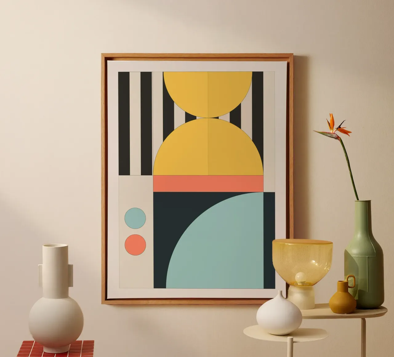 Minimalist Geometry 18 canvas by Gaite