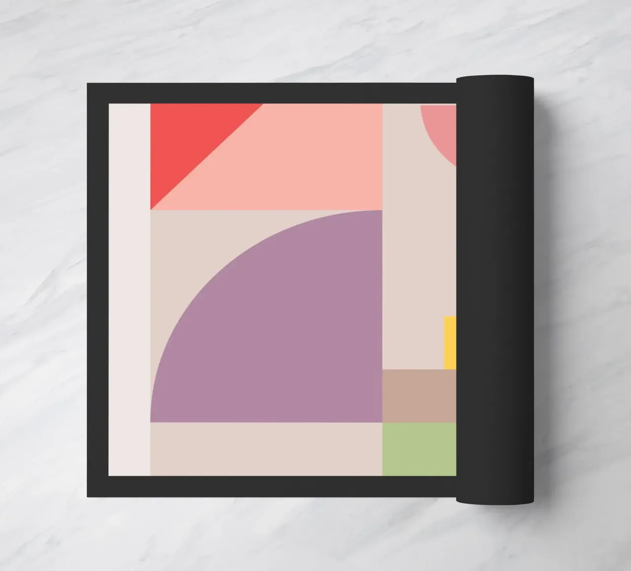 Minimalist Geometry 20 doormat by Gaite