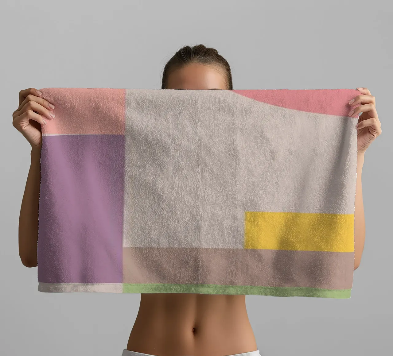Minimalist Geometry 20 towel by Gaite