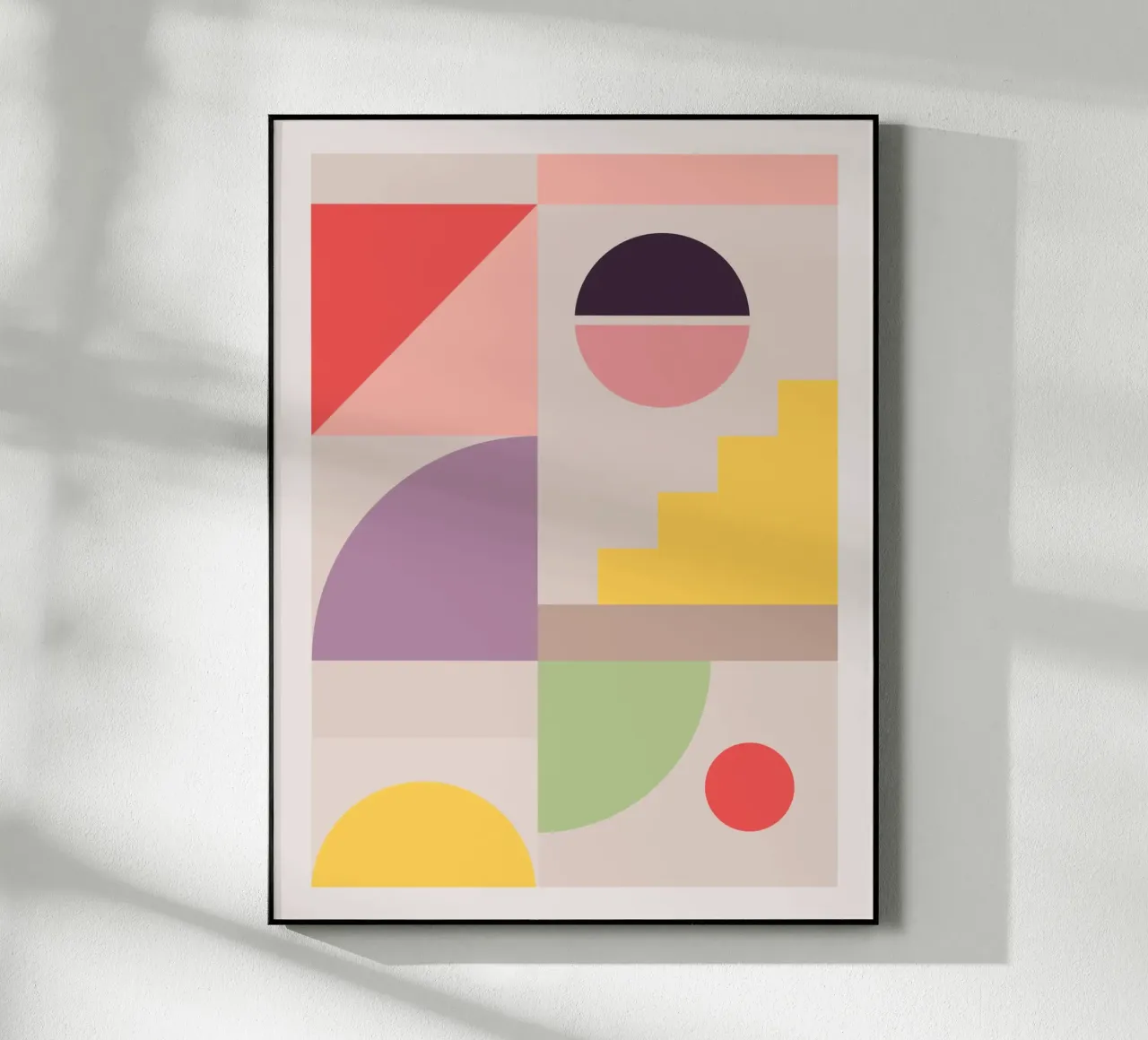 Geometria minimalista 20 plexiglass da Gaite