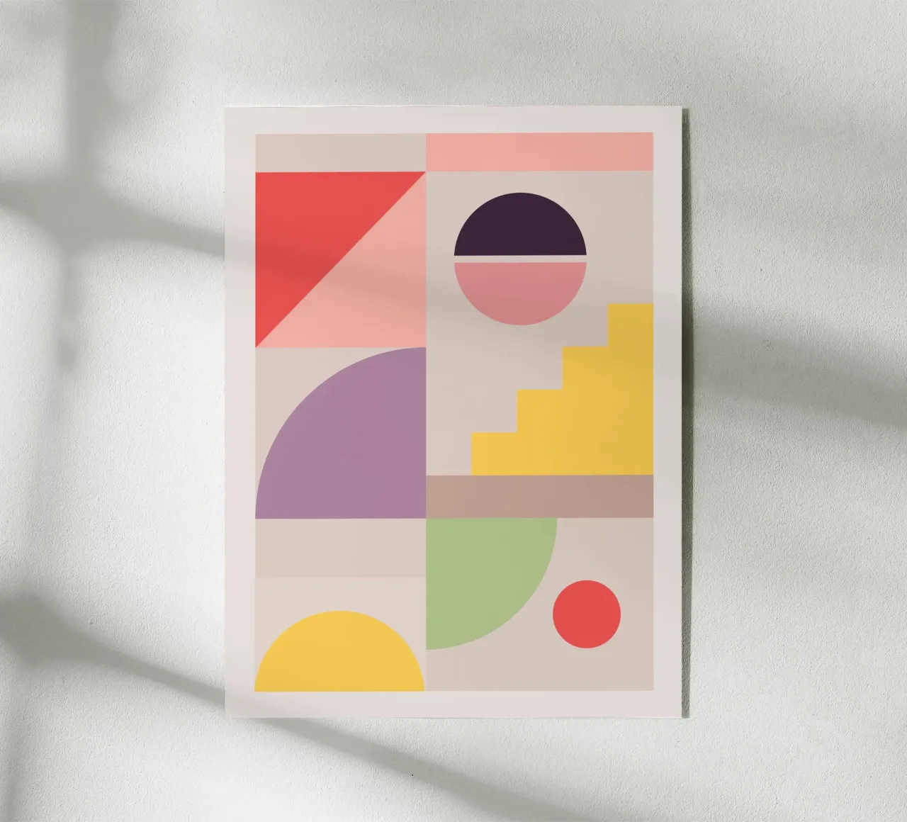 Geometria minimalista 20 plexiglass da Gaite