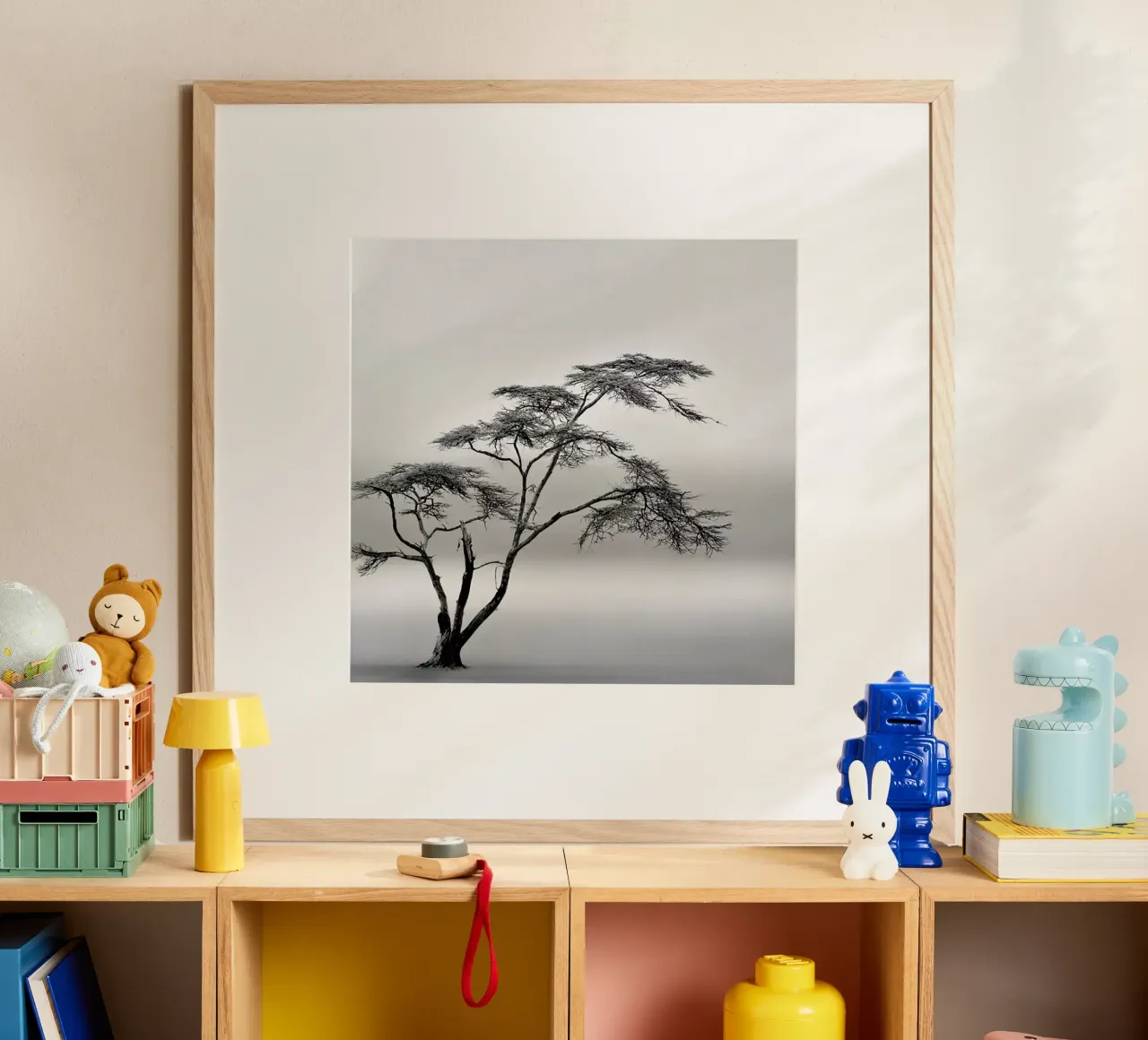 A Very Long Story - Piet Flour poster con telaio in alluminio da Pictufy