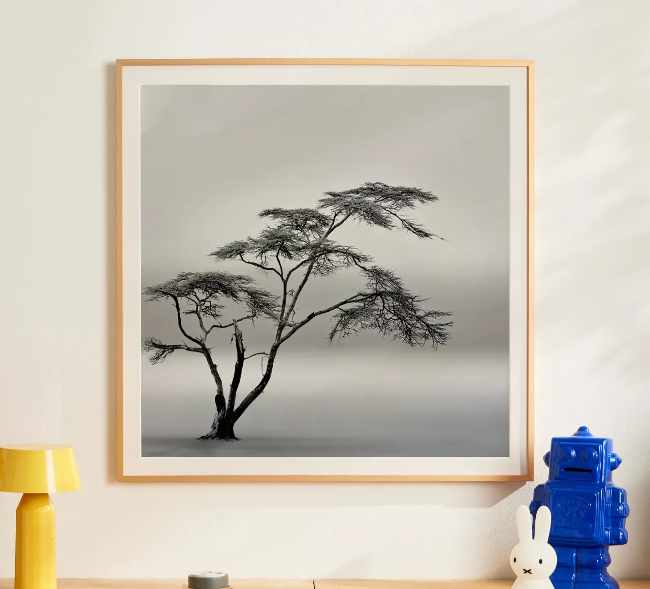 A Very Long Story - Piet Flour poster con telaio in alluminio da Pictufy