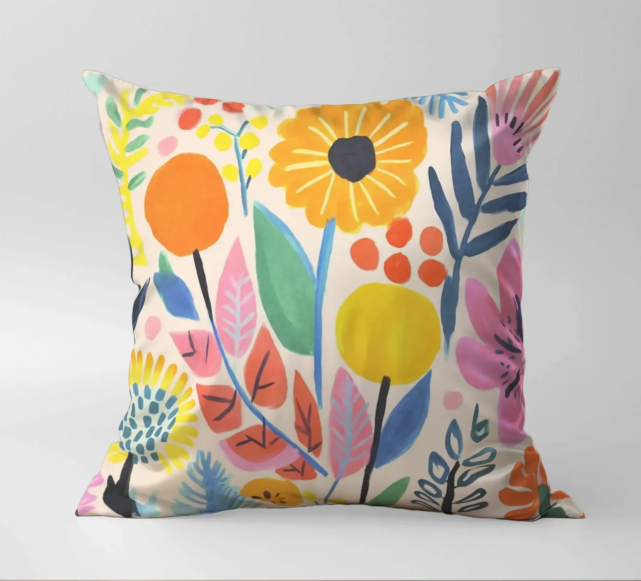 Fiori selvatici stravaganti cuscino da Andrea Haase Modern Home