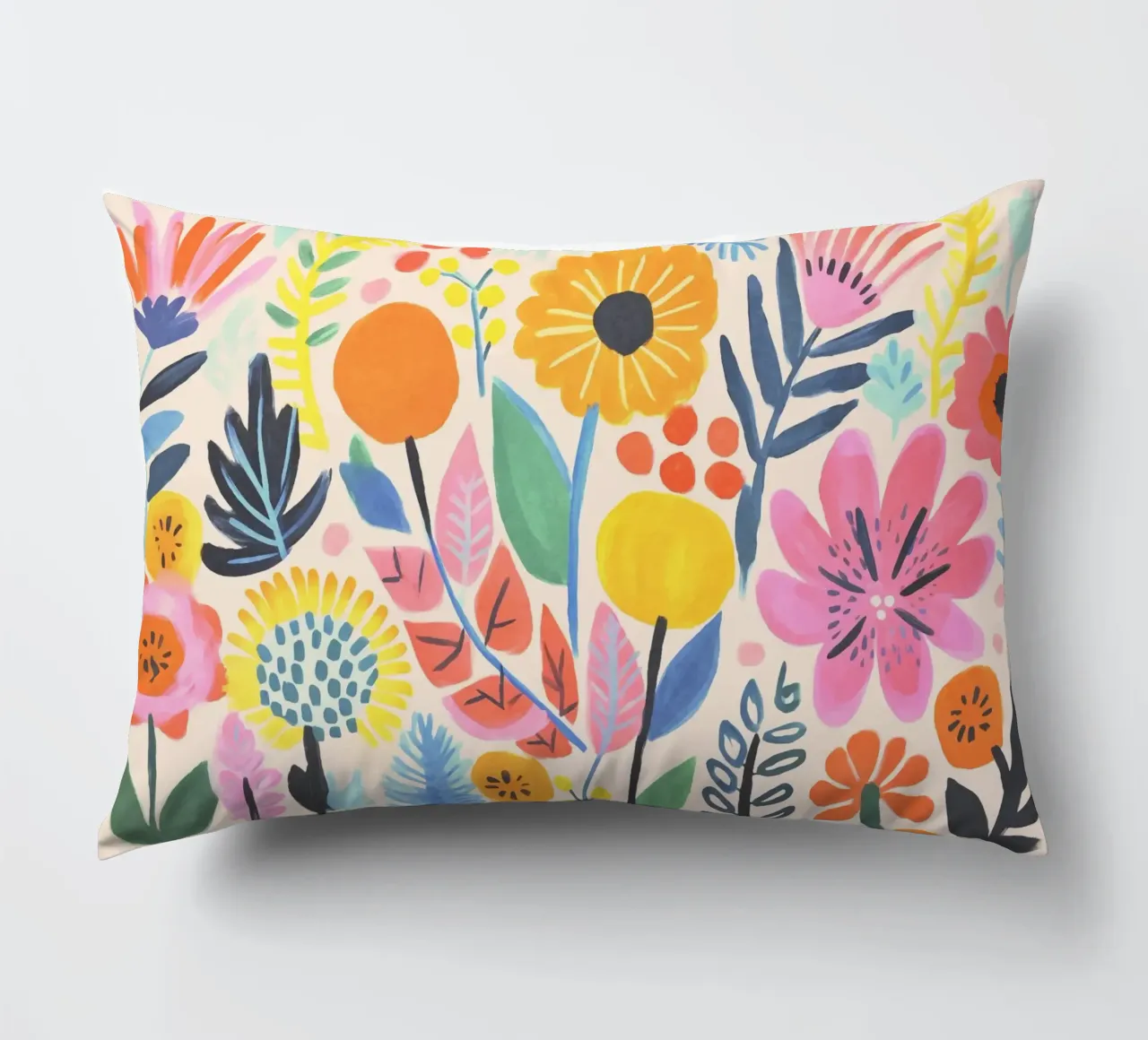 Fiori selvatici stravaganti cuscino da Andrea Haase Modern Home