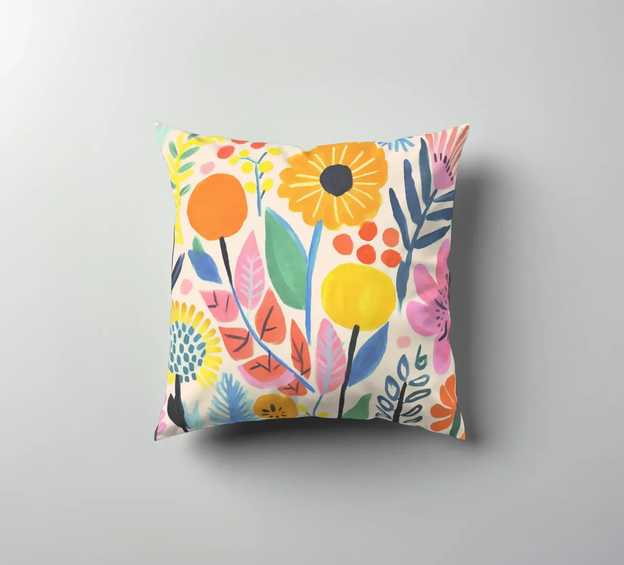 Fiori selvatici stravaganti cuscino da Andrea Haase Modern Home