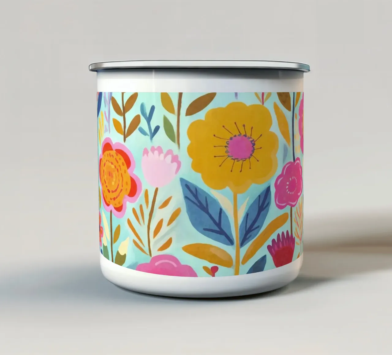 Prato estivo groovy tazza in smalto da Andrea Haase Modern Home