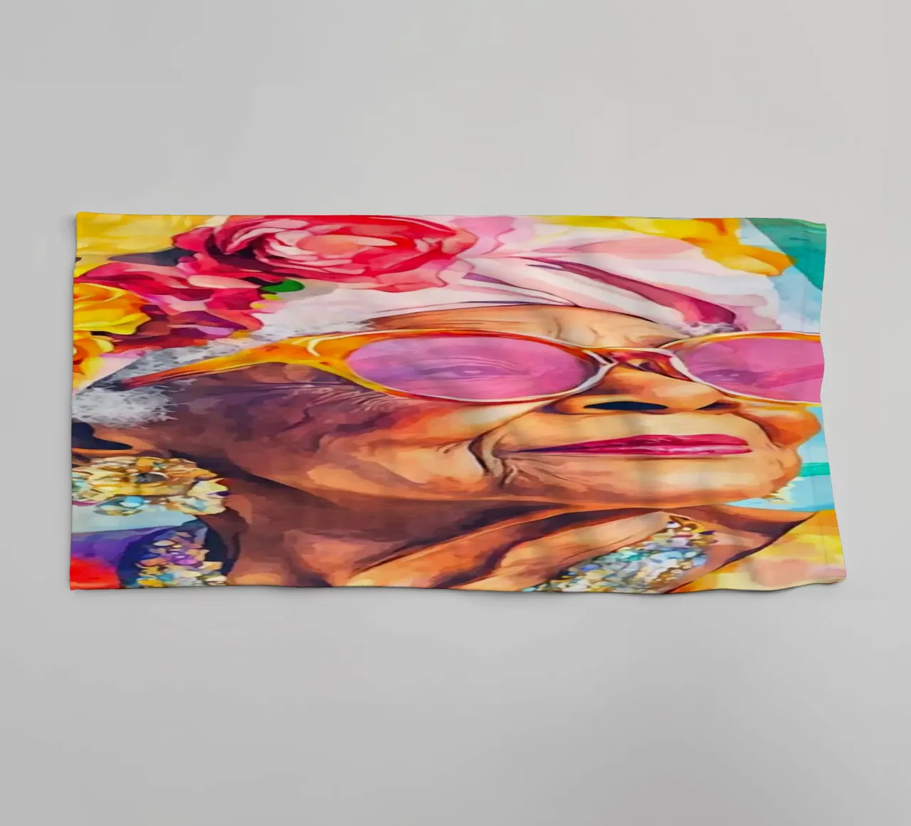 Portrait Style Without Limits towel by Andrea Haase Modern Home