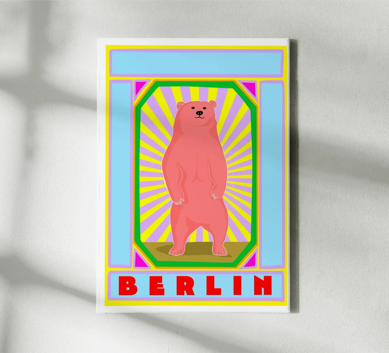 Berlin canvas by Limo und Mo