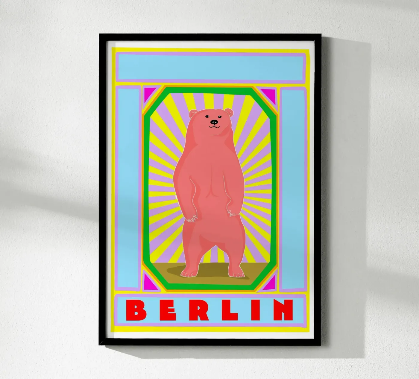 Berlin poster van Limo und Mo