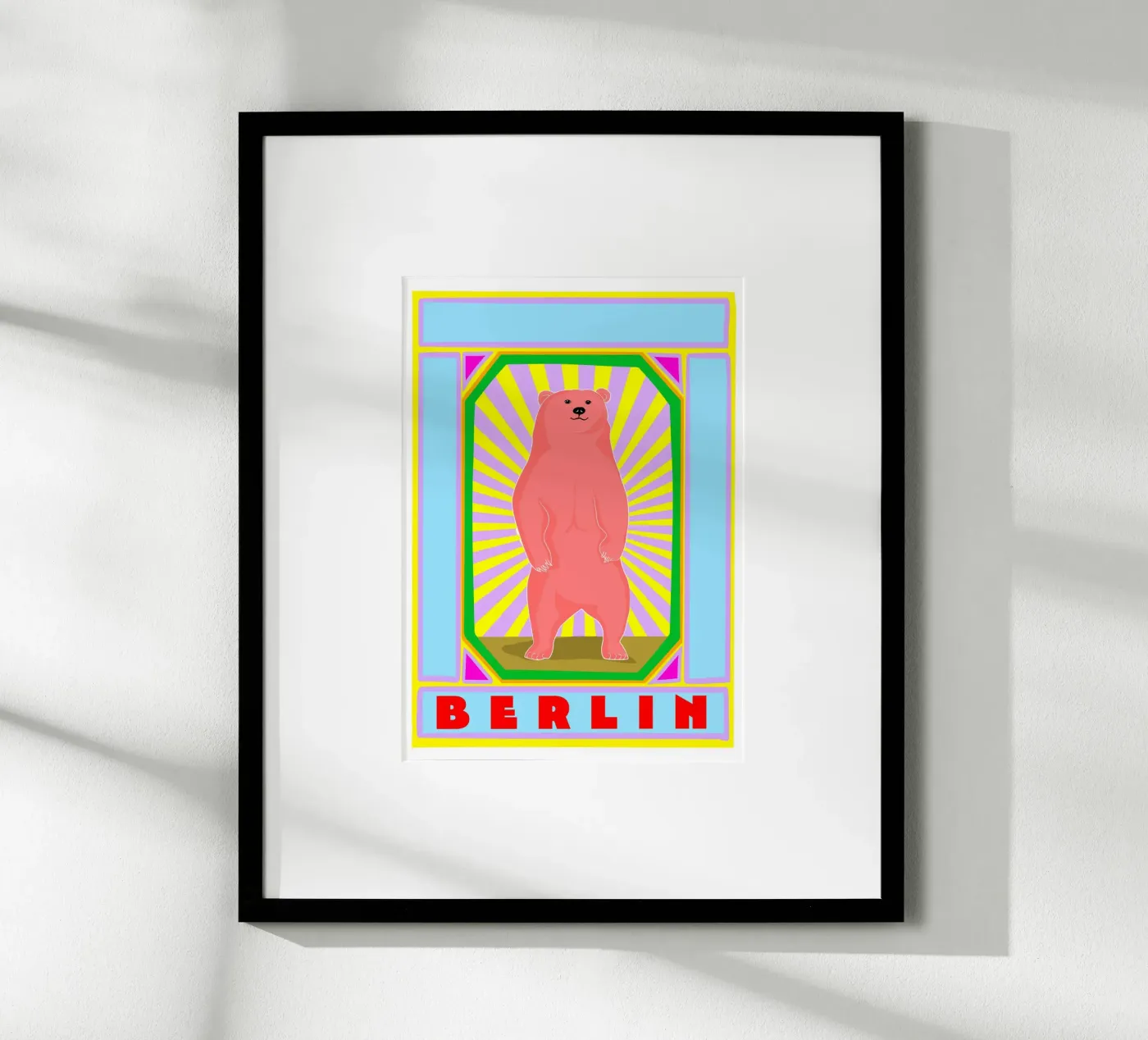 Berlin poster van Limo und Mo