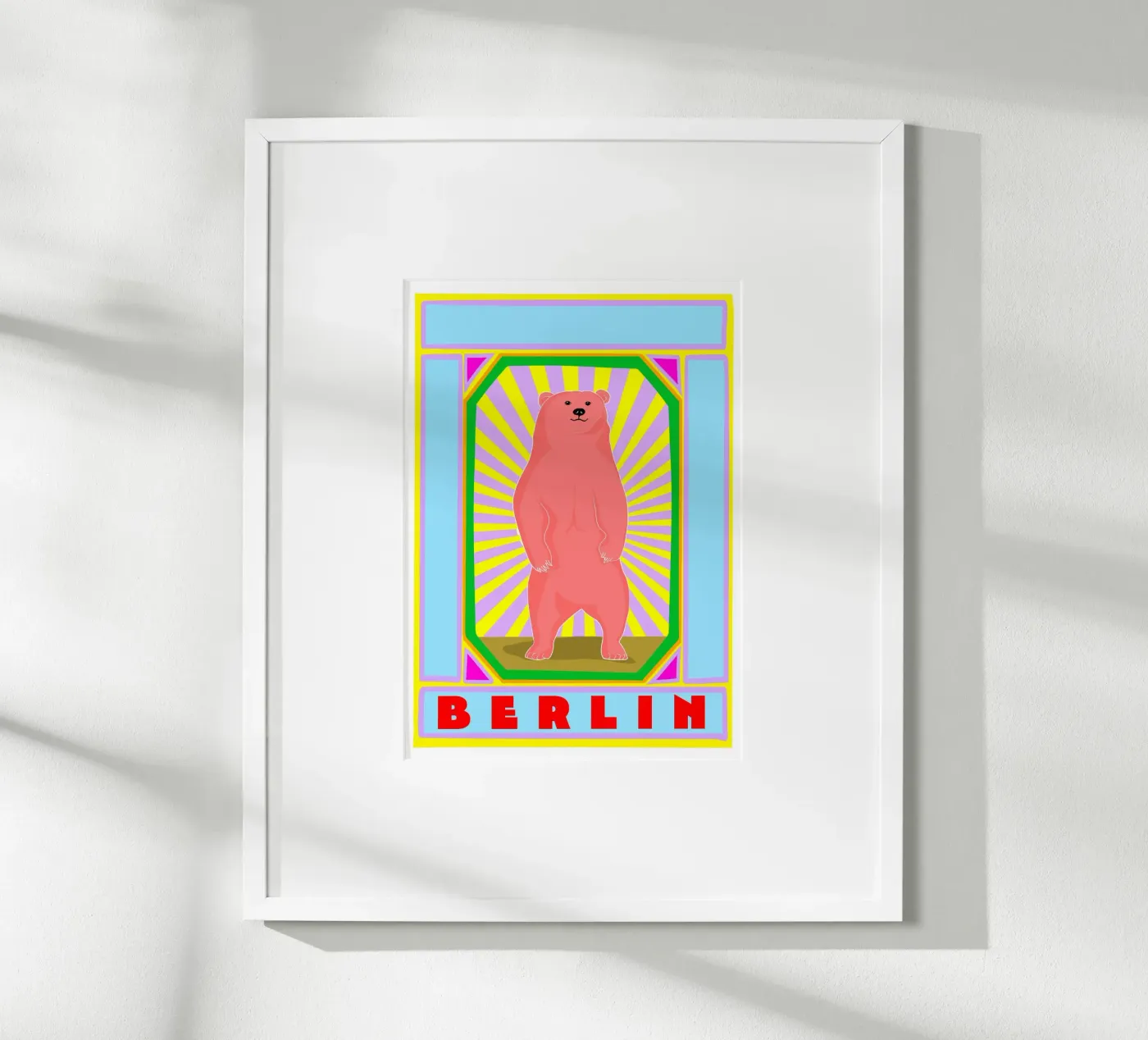 Berlin poster van Limo und Mo