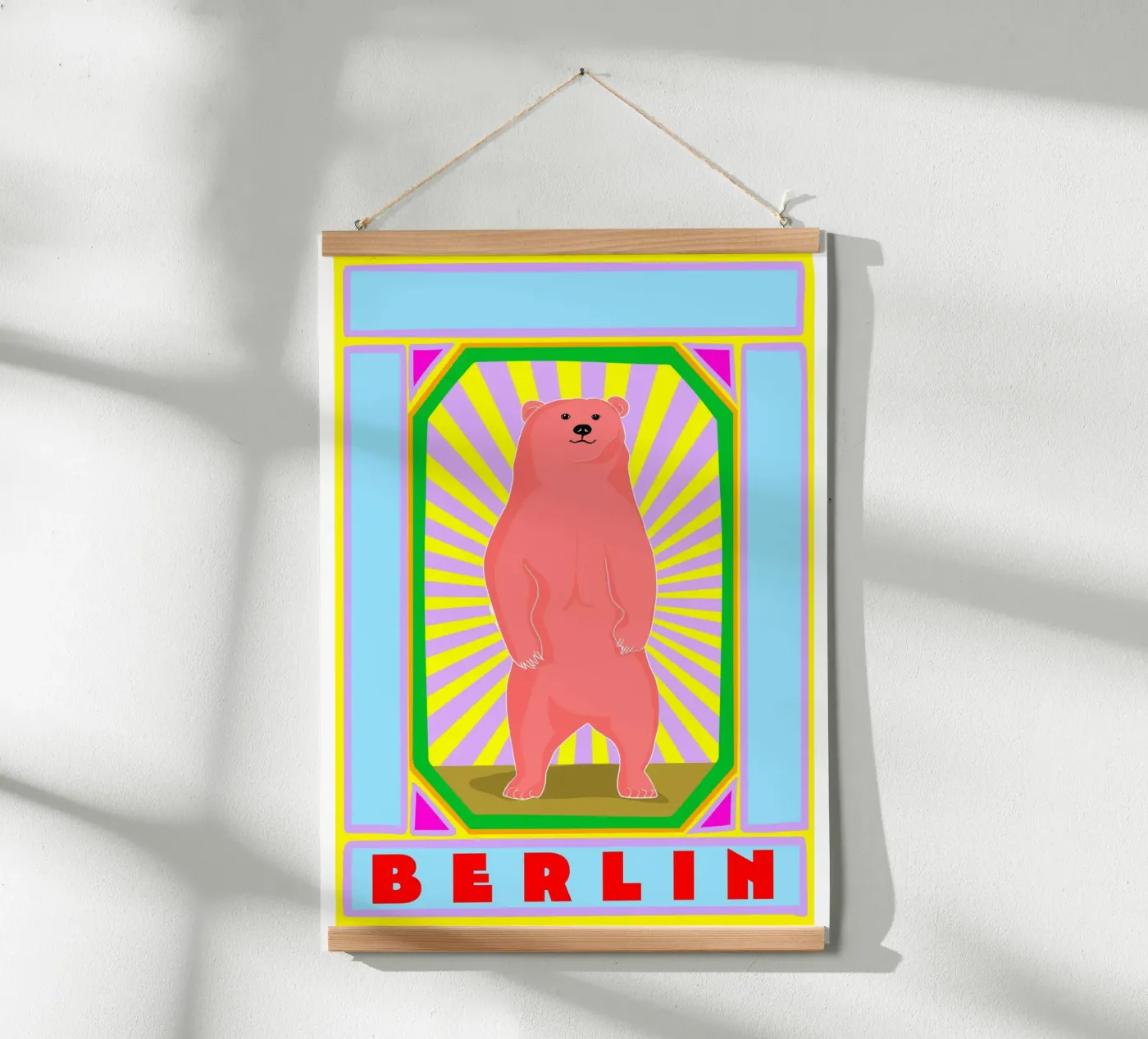 Berlin poster van Limo und Mo