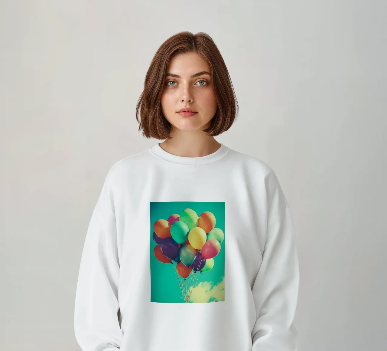 Palloncini colorati per feste felpa da Carinaprint