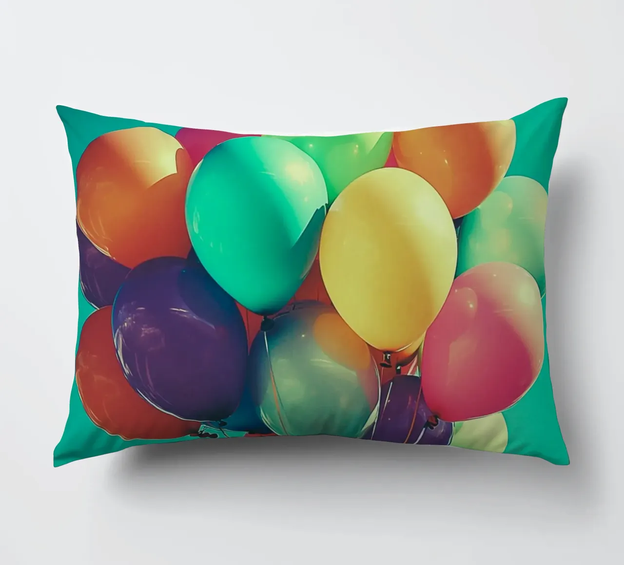Palloncini colorati per feste cuscino da Carinaprint